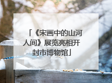 《宋画中的山河人间》展览亮相开封市博物馆