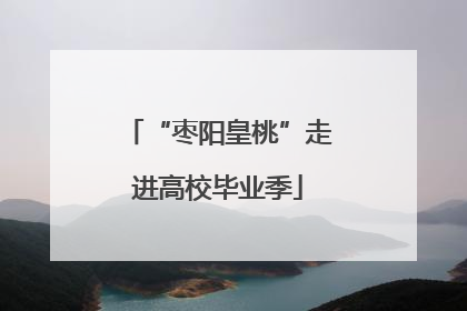 “枣阳皇桃”走进高校毕业季