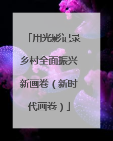 用光影记录乡村全面振兴新画卷（新时代画卷）
