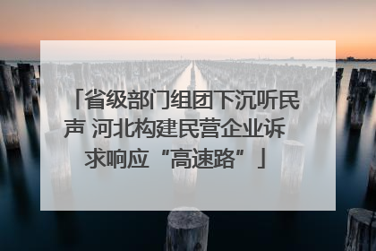 省级部门组团下沉听民声 河北构建民营企业诉求响应“高速路”