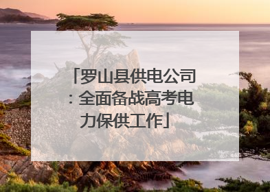 罗山县供电公司：全面备战高考电力保供工作
