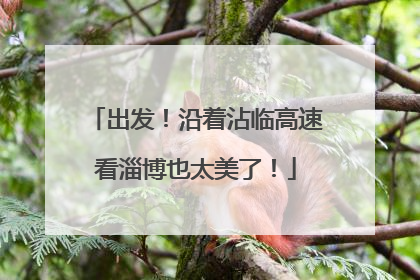 出发！沿着沾临高速看淄博也太美了！