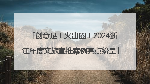 创意足！火出圈！2024浙江年度文旅宣推案例亮点纷呈