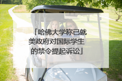 哈佛大学称已就美政府对国际学生的禁令提起诉讼