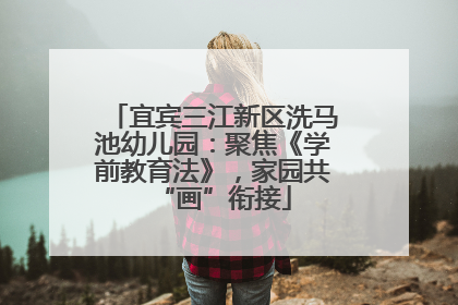 宜宾三江新区洗马池幼儿园：聚焦《学前教育法》，家园共“画”衔接
