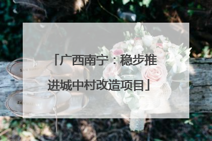 广西南宁：稳步推进城中村改造项目