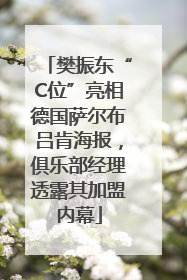 樊振东“C位”亮相德国萨尔布吕肯海报，俱乐部经理透露其加盟内幕