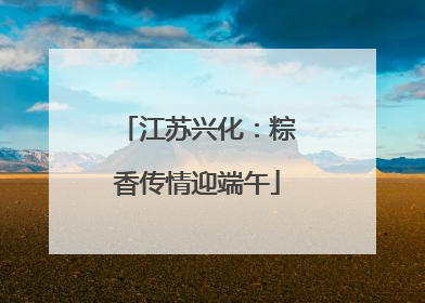 江苏兴化：粽香传情迎端午