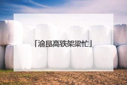 渝昆高铁架梁忙