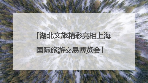 湖北文旅精彩亮相上海国际旅游交易博览会