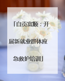 自贡富顺：开展新就业群体应急救护培训