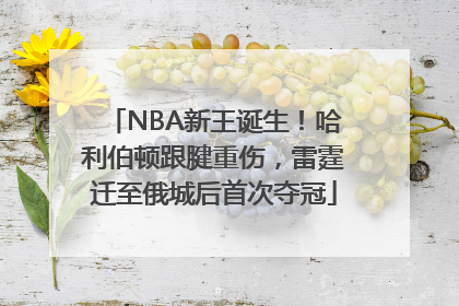 NBA新王诞生！哈利伯顿跟腱重伤，雷霆迁至俄城后首次夺冠